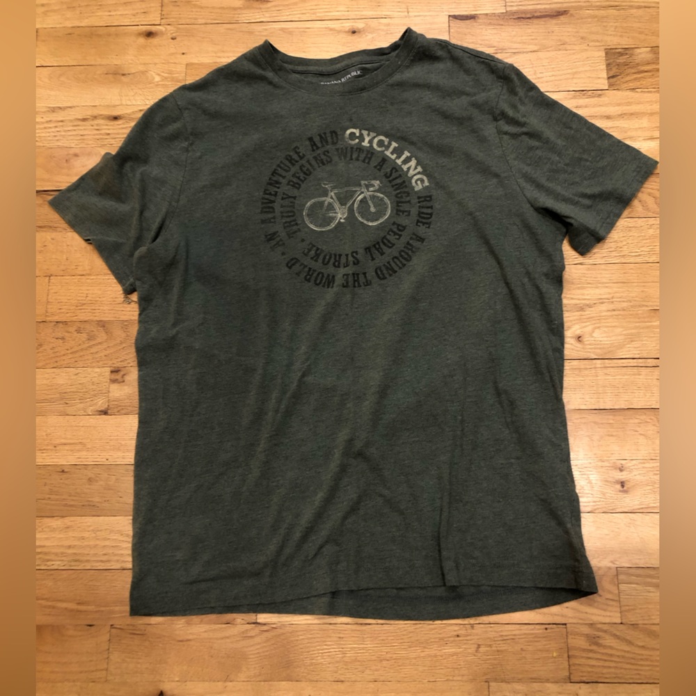 Banana Republic Graphic Tee Short Sleeve Size Large Tall